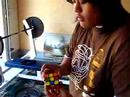 My little bother, Chris, with the Rubik\