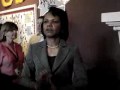 Condoleezza Rice meets with some students