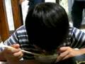 息子と九州の旅 (食:瓦そば)