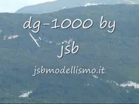 DG1000 rc - riproduzione con motorizzazione elettrica.