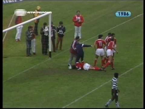  Benfica - 5 x Sporting - 0 de 1985/1986 1/4 Final...