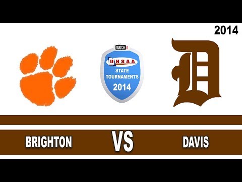 5A Girls Basketball: Brighton vs Davis Utah High School State Tournament 2/27/14