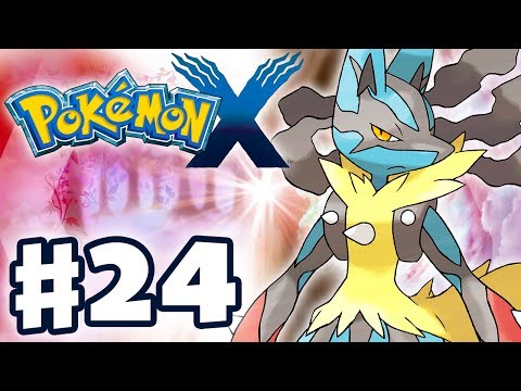 Pokemon X and Y - Gameplay Walkthrough Part 24 - Mega Evolution! (Nintendo 3DS)
