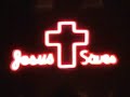 Jesus Saves (neon)
