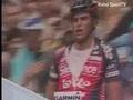 Wielrennen - Tankink vooraan in koninginnerit Tour v. Belgie