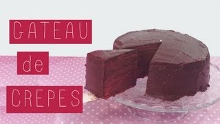 Le gâteau de crêpes