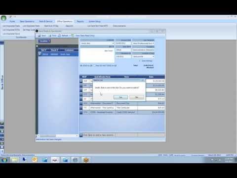 how to record sale of vehicle in quickbooks