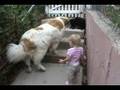 Annie says hi to Moses