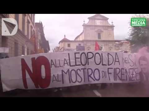 SCONTRI ALLA MANIFESTAZIONE FIRENZE DICE NO - video