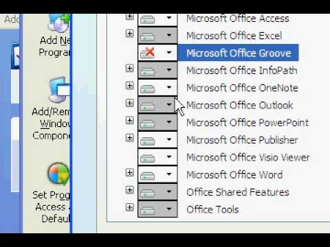 how to remove q drive office 2010