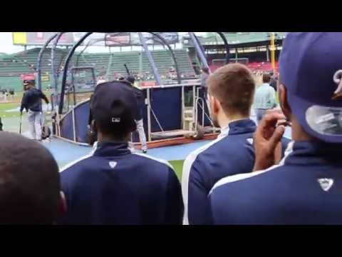 UConn Basketball Visits Fenway to Throw 1st Pitch