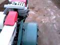 大型耕耘機ホーネンスSH-8 (KYOUEISYA Big Rotavator Diesel Engine)