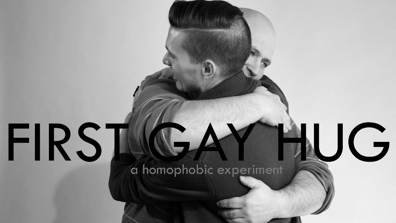 First Gay Hug (A Homophobic Experiment) 
