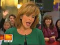 Shawn Johnson on the Today Show with the team