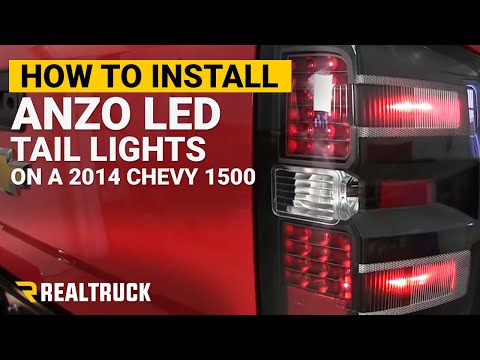 How to Install Anzo LED Tail Lights on a Chevrolet Silverado