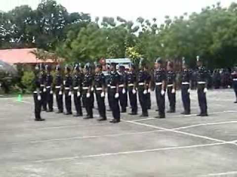 antara sedutan pasukan kawad kadet polis KOMPENI B yang sempat dirakam bhg 1