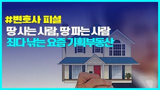 [#변호사피셜] 땅 사는 사람, 땅 파는 사람 죄다 낚는 요즘 기획부동산