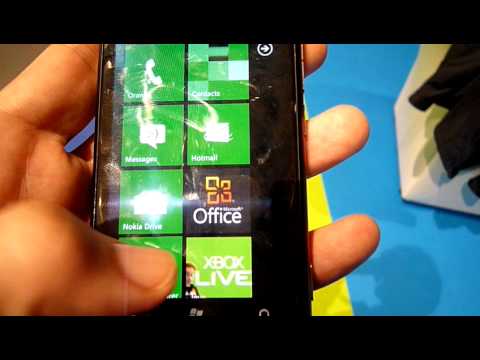 Nokia Lumia 800 (Windows Phone) au Nokia World 2011