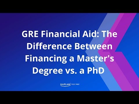 how to finance a masters degree
