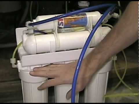 reverse osmosis - http://reverse-osmosis.water-pro.org/ Water Pro Store, http://www.water-pro.org/ Learn how to change all the filters in your Reverse Osmosis Drinking Water S...