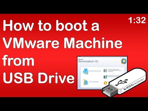 how to vmware boot from usb
