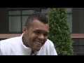 Catching up with Jo-Wilfried Tsonga at Wimbledon ...