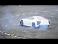 Lexus LF-A drift (D1 Grandprix, Odaiba 2011)