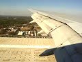 delta air lines boeing 757 landing