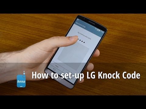 how to set knock code