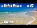 COCOA BEACH, Florida near Cape Canaveral: #47 Beaches Ocean Waves relaxing nature sounds video