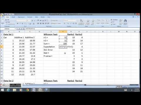 how to rank wilcoxon rank sum test