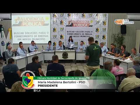 Audiência Pública - Buscando Soluções para o Fornecimento de Energia Elétrica no Município