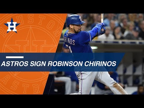 Video: Astros, Chirinos reportedly agree on one-year deal