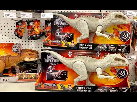 NEW JURASSIC World Toys Hunt - 1 Month Looking for Quetzalcoatlus, Indominus Rex, Primal Pals Blue