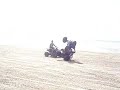 queda quadriciclo praia 450 yfz