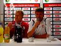 Pressekonferenz SC Pfullendorf - Eintracht Frankfurt