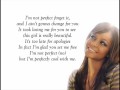 I'm not perfect (with Lyrics!)