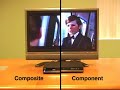 HDMI, Component and Composite Comparison