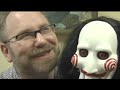 Saw Movie SHOCKING Toy Review! FUNNY by Mike Mozart of JeepersMedia Jigsaw Puppet V 5