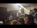 Liam's first singing performance 14 years old with Trindale Fuller on drums.