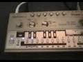 Demo of Roland TB-303  TR-606 playing techno