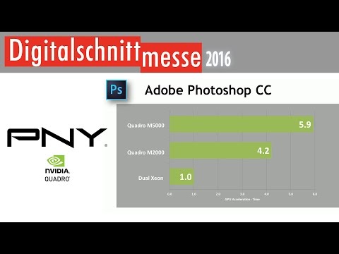 PNY Technolgies - NVIDIA Quadro Grafikkarten (Digitalschnittmesse 2016)