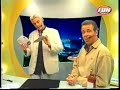 David Stone TV torn and restored newspaper
