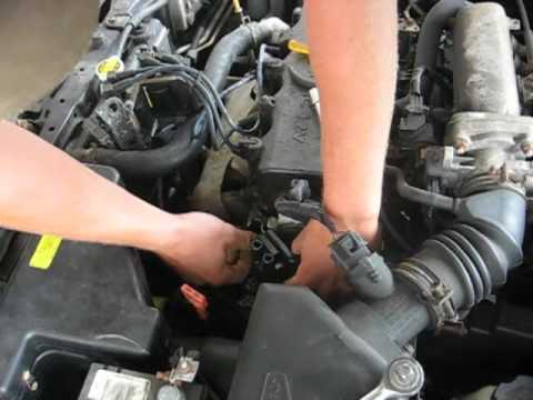 Replacing the coil in the 2000 hyundai accent