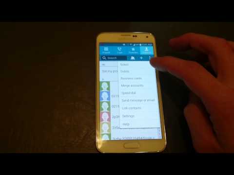 how to sync contacts from at&t address book
