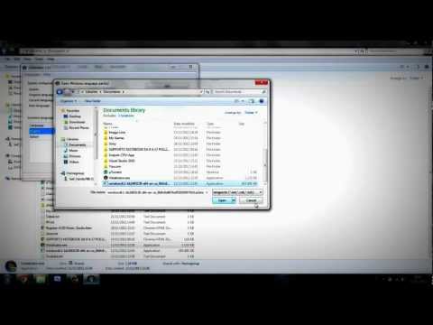 how to change language in windows 7