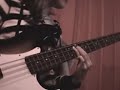 Crush. Smashing Pumpkins [bass cover]