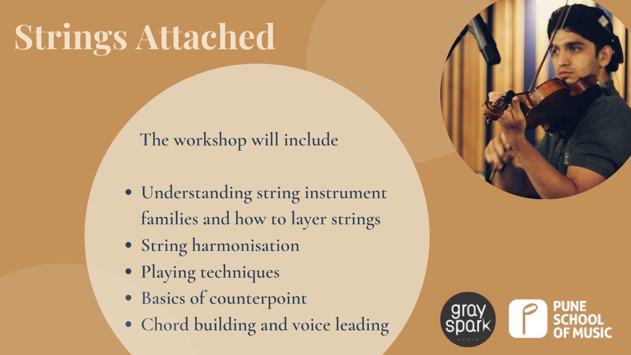 Strings Attached- Workshop by Shardul Bapat of Pune School of Music