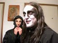 Fila per il bagno a carnevale