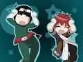 gaara and lee caramelldansen
